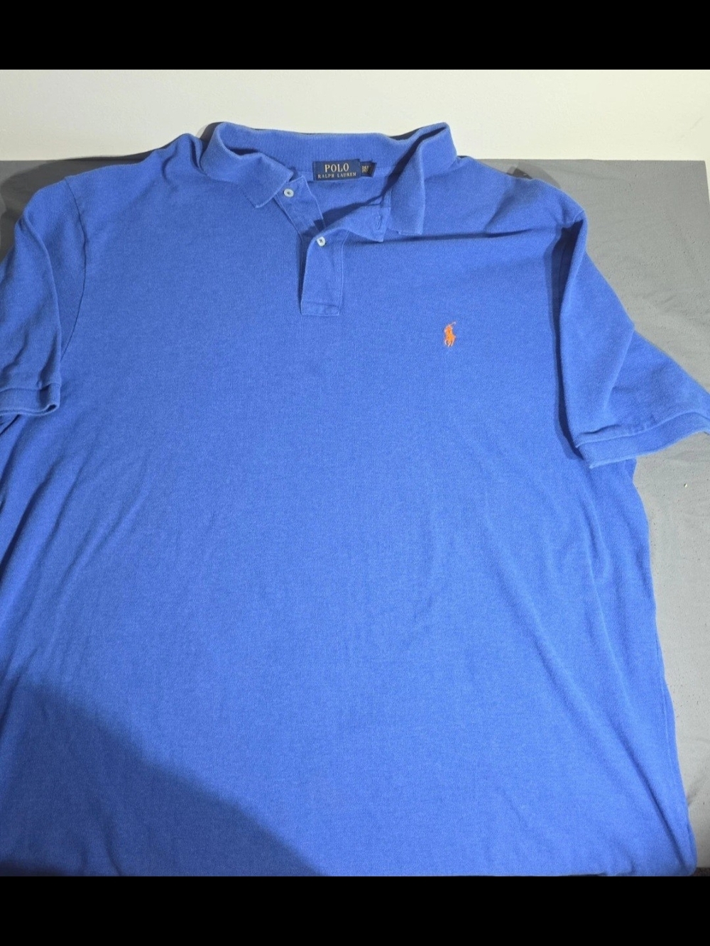 Polo by Ralph Lauren Men's Blue Classic Polo Shirt